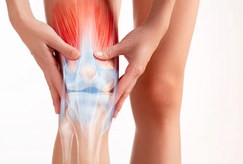 Sports Recovery knee injury massage